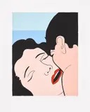 John Wesley, Red Lips, 2005, Screenprint in colors, on Somerset paper, with full margins