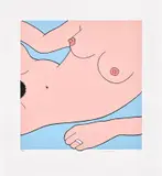 John Wesley, Hootie's Wife, 2005, Screenprint in colors, on Somerset paper, with full margins