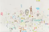 Christian Schumann, Watching the Doctor, 1997, Watercolor and graphite, on wove paper