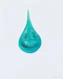 Tony Oursler, Untitled, 2003, Acrylic drawing in colors, on wove paper