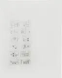 Jennifer Bolande, Appliances, 1999, Graphite drawing, on vellum, framed