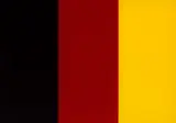 Gerhard Richter, Schwarz, Rot, Gold II (Black, Red, Gold II) (B. 108), 1998, Synthetic resin paint in colors behind glass with hard fiberboard mount