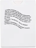Richard Prince, Oedipus Schmedipus, 1994, Screenprint, on a white T-shirt, stretched over canvas (as issued)