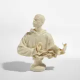 Kehinde Wiley, Louis XVI, the Sun King, 2007, Cast marble dust and resin multiple