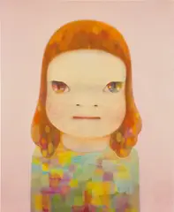 Miss Spring by Yoshitomo Nara, 2012/2021, Digital pigment print in colors on Takeo Deep PV Hakou paper, the full sheet, loose (as issued), contained within the or, sold Apr 2023