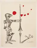 Alexander Calder, Le Noble chevalier (The Noble Knight)