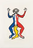 Alexander Calder, Un Patriote (A Patriot), 1975, Lithograph in colors, on Arches paper watermarked 'Maeght', with full margins
