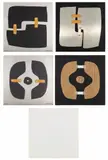 Conrad Marca-Relli, Multiple A; Multiple B; Multiple C; Multiple D; and [Untitled]