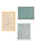 Mark Tobey, Renaissance of a Flower; Paean; and Of Time and Age, 1975, One lithograph and two etchings in colors, on Arches and Rives BFK papers, with margins