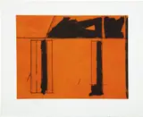 Robert Motherwell, La Casa de la Mancha (E. & B. 349), 1984, Etching and aquatint in colors, on Whatman paper, with full margins