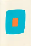 Ellsworth Kelly, Light Blue with Orange (Bleu clair avec orange), from Suite of Twenty-Seven Color Lithographs (A. 14)