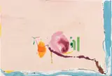 Helen Frankenthaler, Flirt (R. p. 195), 2003, Screenprint in colors, on Somerset paper, the full sheet