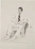 David Hockney, Joe McDonald, from Friends (G. 717, S.A.C. 175, M.C.A.T. 164), 1976, Lithograph, on Arches paper, the full sheet