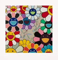 Killer Pink by Takashi Murakami, 2003, Screenprint in colors, on Excell watercolor paper, with full margins, sold Jun 2023