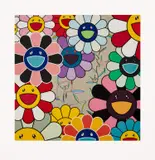 Killer Pink by Takashi Murakami, 2003, Screenprint in colors, on Excell watercolor paper, with full margins, sold Jun 2023