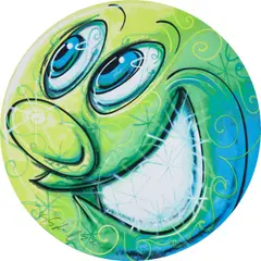 Blimy by Kenny Scharf, 2022, Screenprint in colors, on a circular sheet of Mohawk Superfine paper, the full sheet, sold Jun 2023