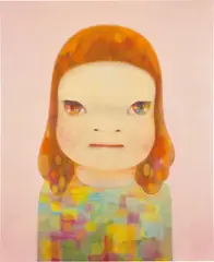 Yoshitomo Nara, Miss Spring, 2012/2021, Digital pigment print in colors, on Takeo Deep PV Hakou paper, the full sheet, contained in the original green card portfolio