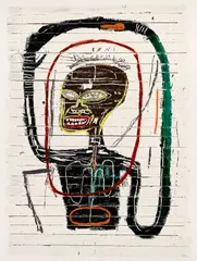 Jean-Michel Basquiat, Flexible, 1984/2016, Screenprint in colors, on heavy wove paper, with full margins