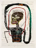 Jean-Michel Basquiat, Flexible, 1984/2016, Screenprint in colors, on heavy wove paper, with full margins