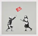 No Ball Games (Grey) by Banksy, 2009, Screenprint in colors, on wove paper, with full margins, sold Jun 2023