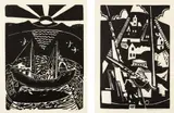 William Zorach, Sunrise Fisherman, Provincetown (Seiners); and Provincetown From the Boat