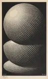 M. C. Escher, Three Spheres I (B. 336)