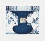 Jasper Johns, Shrinky Dink 3, 2011, Etching and aquatint in colors, on Chine collé to Revere Standard White Felt paper, with full margins