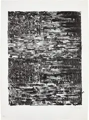Jasper Johns, Two Flags (U.L.A.E. 121), 1970-1972, Lithograph, on East India paper, with full margins