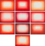 Anish Kapoor, Red Shadow, 2016, The complete set of 10 etchings in colors, on Hahnemühle paper, the full sheets