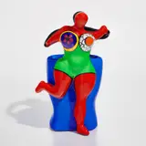 Niki de Saint Phalle, Dancing Couple Vase, 2000, Painted polyester resin vase multiple