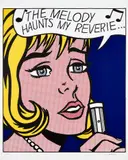 Roy Lichtenstein, Reverie, from 11 Pop Artists, Volume II (C. 38), 1965, Screenprint in colors, on smooth wove paper, with full margins
