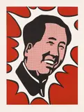 Roy Lichtenstein, Mao (C. 104), 1971, Lithograph in colors, on Arches paper, with full margins