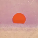 Sunset (see F. & S. 85-88) by Andy Warhol, 1972, Unique screenprint in colors, on smooth wove paper, the full sheet, sold Oct 2023