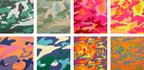 Camouflage (F. & S. 406-413) by Andy Warhol, 1987, The complete set of eight screenprints in colors, on Lenox Museum Board, the full sheets, sold Oct 2023