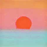 Sunset (see F. & S. 85-88) by Andy Warhol, 1972, Unique screenprint in colors, on smooth wove paper, the full sheet, sold Oct 2023