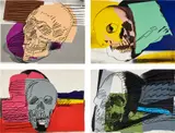 Skulls (F. & S. 157-160) by Andy Warhol, 1976, The complete set of four screenprints in colors, on Strathmore Bristol paper, the full sheets, sold Oct 2023