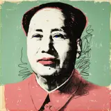 Mao (F. & S. 95) by Andy Warhol, 1972, Screenprint in colors, on Beckett High White paper, the full sheet, sold Oct 2023