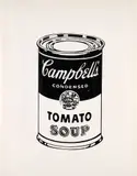 Campbell's Soup Can (Tomato) (F. & S. IIIA.5) by Andy Warhol, circa 1978, Screenprint, on Mowhawk Superfine paper, with full margins, sold Oct 2023
