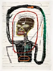 Flexible by Jean-Michel Basquiat, 1984/2016, Screenprint in colors, on heavy wove paper, with full margins, sold Oct 2023