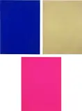 Yves Klein, Monochrome und Feuer (Krefeld Triptych)