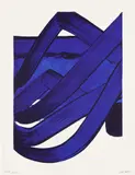 Pierre Soulages, Serigraphie No. 18, from Official Arts Portfolio of the XXIVth Olympiad, Seoul, Korea (E. & M. 110), 1988, Screenprint in colors, on wove paper, with full margins