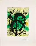 Joan Miró, Règne végétal (United Plant Kingdom) (D. 462), 1968, Aquatint and carborundum in colors, on Chiffon de Mandeure paper, with full margins