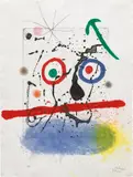 Joan Miró, Le Scieur de Long (The Pit Sawyer) (D. 458), 1968, Etching and aquatint with carborundum in colors, on Mandeure rag paper, the full sheet