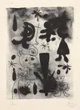 Album 13: plate III (M. 74) by Joan Miró, 1948, Lithograph, on pur fil du Marais paper, with full margins, sold Oct 2023