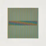Carlos Cruz-Diez, Induction chromatique à double fréquence, Marcigny 2 (Double Frequency Chromatic Induction, Marcigny 2)