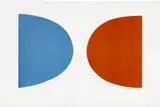 Ellsworth Kelly, Blue and Orange (Bleu et Orange), from Suite of Twenty-Seven Color Lithographs (A. 8)