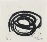 Richard Serra, Venice Notebook 2001, #13 (G. 1921, B.-W. 157), 2002, Etching, on Fabriano Tiepolo paper, with full margins