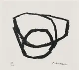 Richard Serra, Venice Notebook 2001, #2 (G. 1910, B.-W. 146), 2002, Etching, on Fabriano Tiepolo paper, with full margins