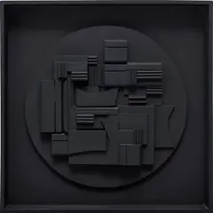 Full Moon by Louise Nevelson, 1980, cast polyester resin, sold Oct 2023