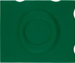 Robert Morris, Model, from Ten from Leo Castelli (C. M1), 1967, Moulded green Plexiglas multiple
